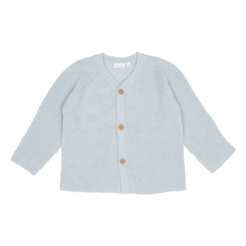 Knitted cardigan Soft Blue