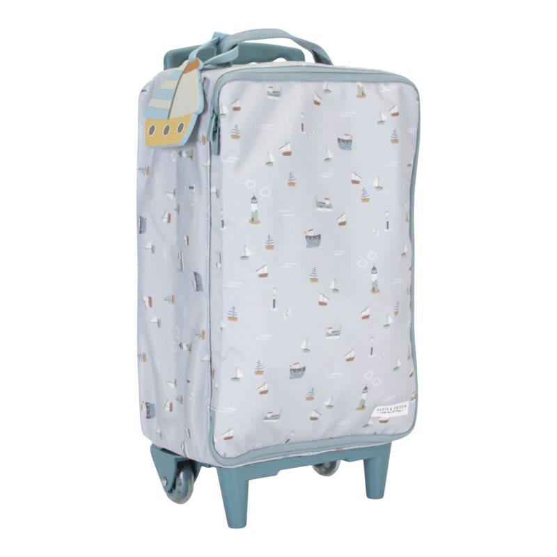 Children's suitcase Sailors Bay Blue