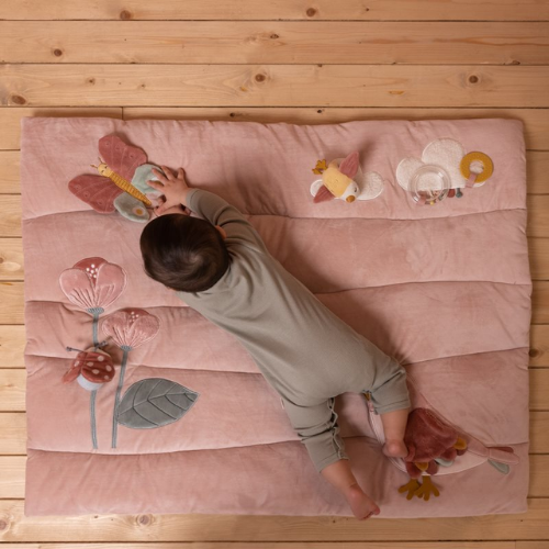 Flowers & Butterflies Playpen Mat