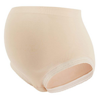 Seamless Maternity High Waist Brief Milk Blush