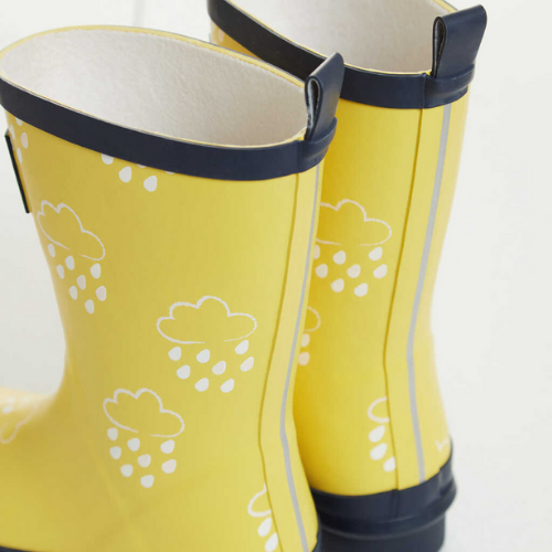 Older Kids Colour Revealing Yellow Wellies