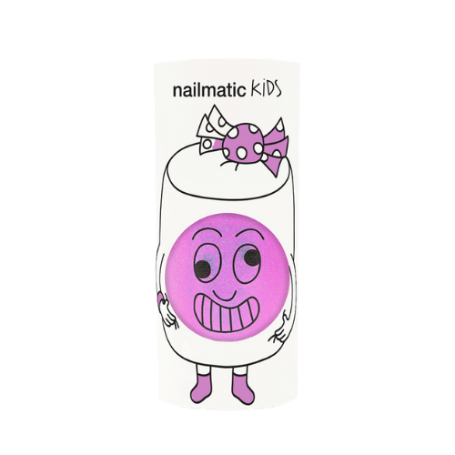 Water based nail polish - Marshi - neon lilac pearl