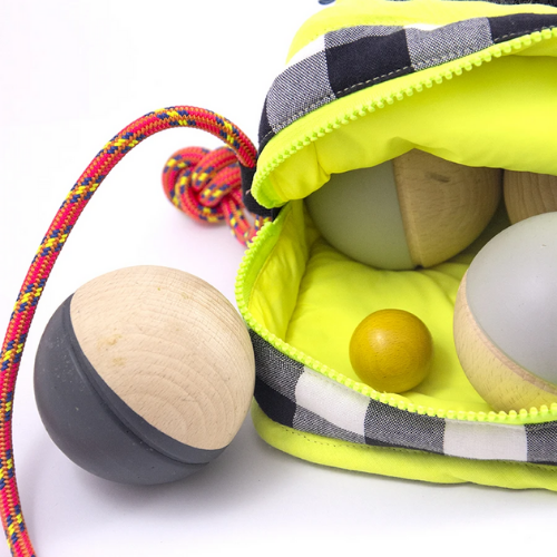 Wooden Petanque - 'Bocci'