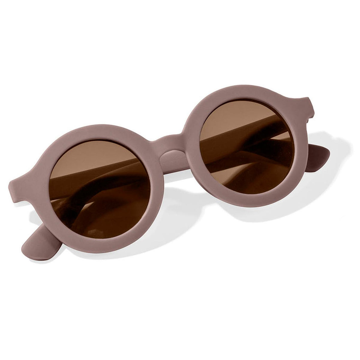 Child Sunglasses Round Shape Mauve