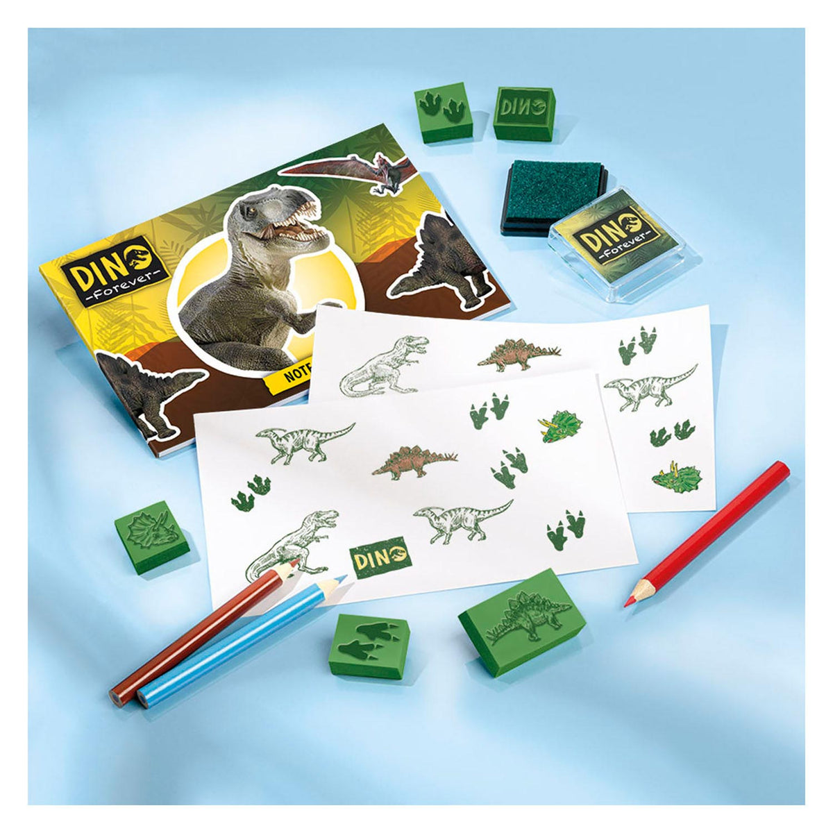 Totum Dino Forever - 2in1 Plaster and Color Creativity Set