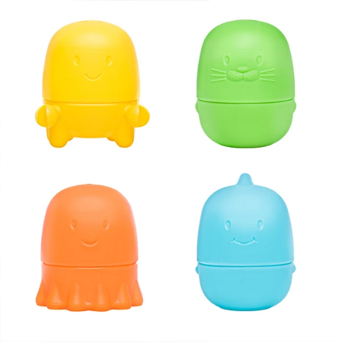 Ubbi Interchangeable Bath Toys Round