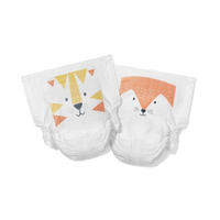 Eco Nappies, Size 4 Tiger & Fox – 9-14kg (34 pack)