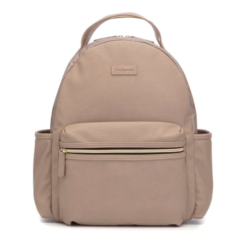 Lola Vegan Leather Backpack Almond