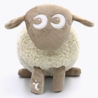 Ewan Deluxe - Baby shushing sleep sheep Beige