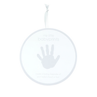 My little babyprints tin Grey