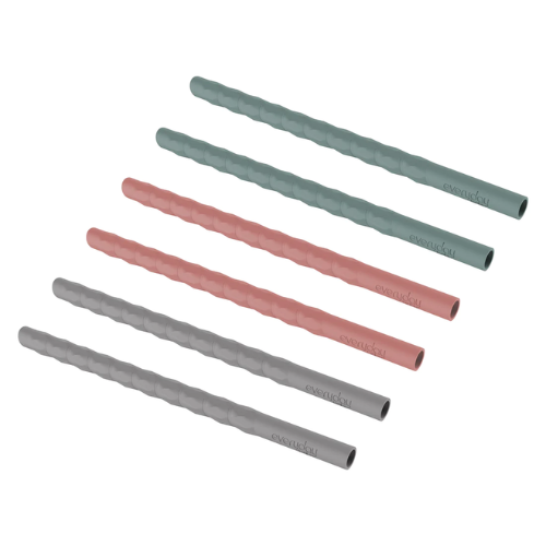 Silicone Straw 6-pack Mix