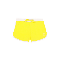 Swimming Shorts Anti-UV - Yellow/White