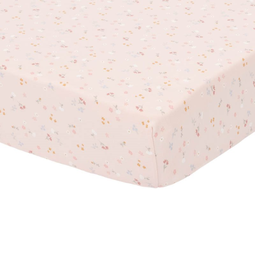 Fitted sheet 70x140/150 Little Pink Flowers