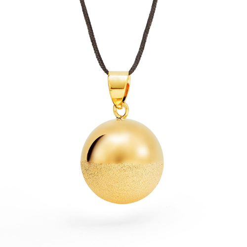 Maternity Bola Sphere pink gold-plated