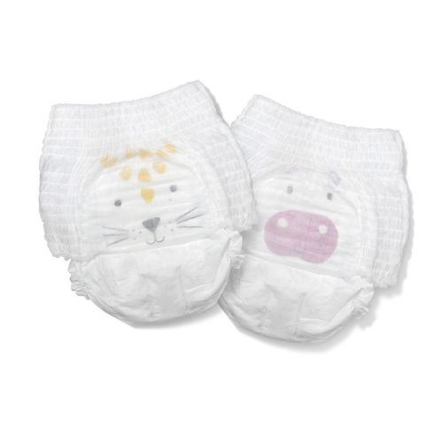 Eco Nappy pants, size 4 Hippo & Leopard 9-15kg