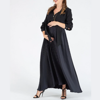 Bardot Maternity Pleated skirt - black