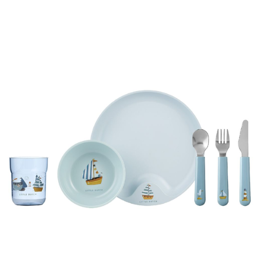 Children's dinnerware 6-piece set - Sailors Bay