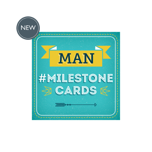 Man Milestone Cards