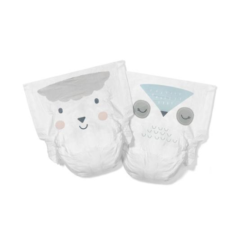 Eco Nappies, Size 1 Owl & Lamb 2-5kg