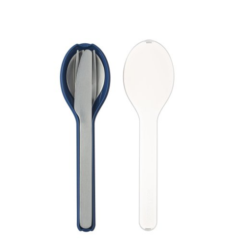 Cutlery 3 piece Ellipse - Nordic denim