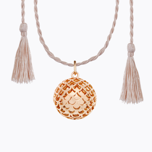 SOURCE Pink Pregnancy necklace on chord