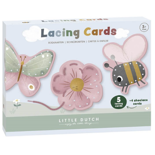 Lacing Cards Flowers & Butterflies