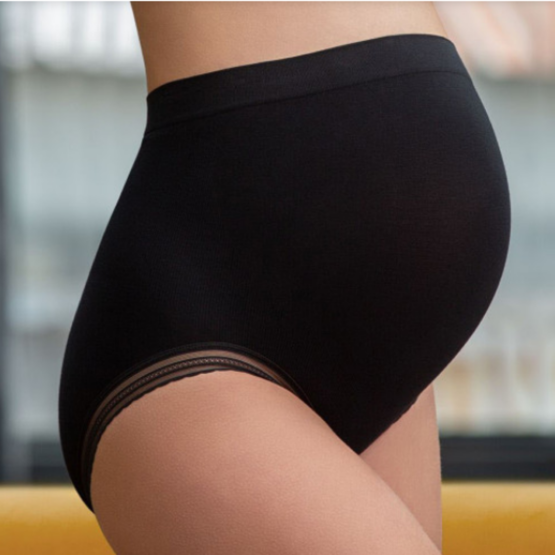 Maternity seamless  brief - Milk - Black