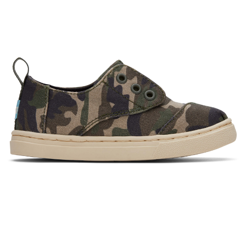 Khaki Camo Cordones Sneaker