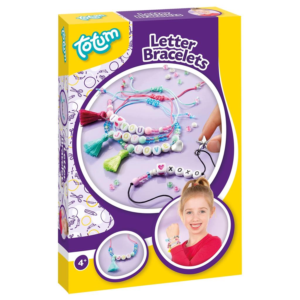 Making Totum Letter Bracelets