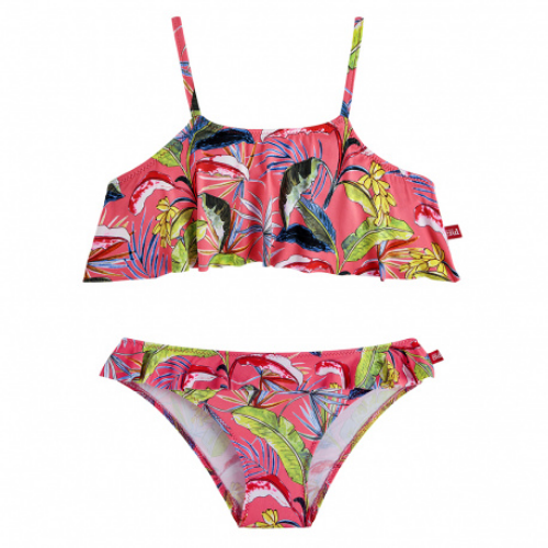 Chic Bananas with flounce top bikini