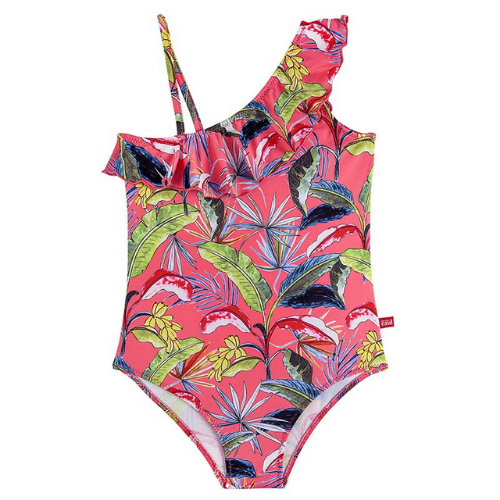 Chic Bananas swimsuit with asymmetric braces
