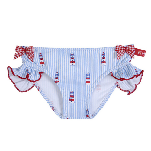 Med Riviera bikini bottom with small bows