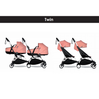 BABYZEN YOYO double stroller bassinet / 6+  YOYO connect frame, YOYO bassinet, adapters /  YOYO² frame, 6+ color pack