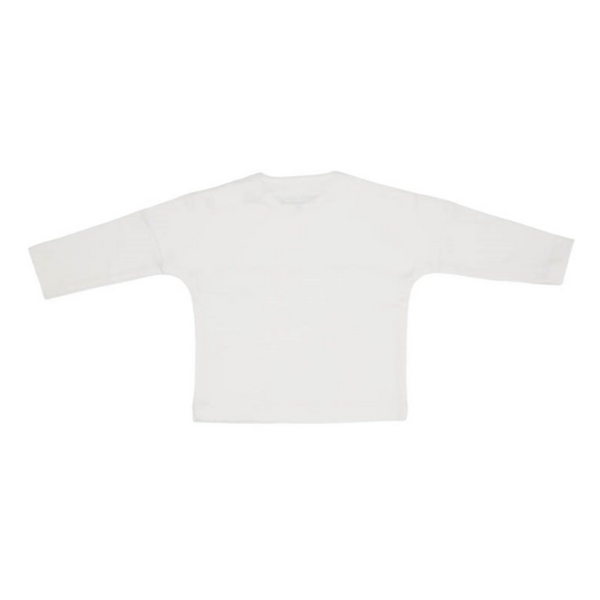 T-shirt long sleeves with pocket Soft White