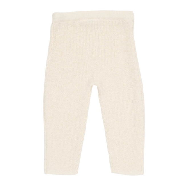 Knitted pants Soft White