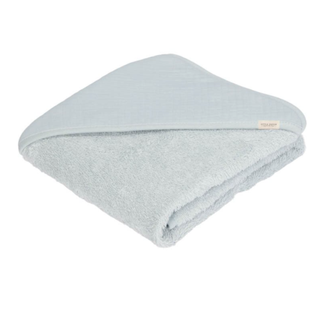 Hooded towel Pure Soft Blue 75x75