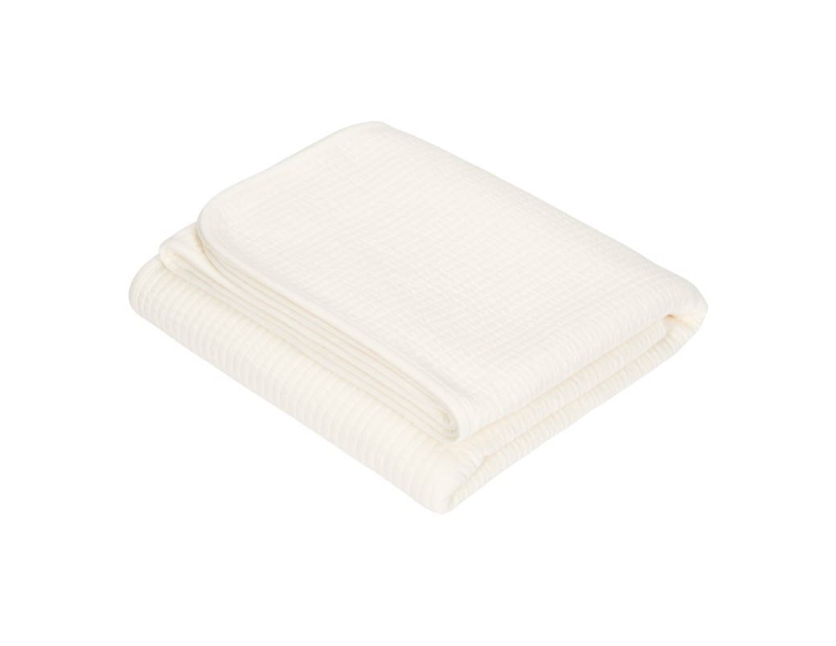 Bassinet summer blanket Pure Soft White