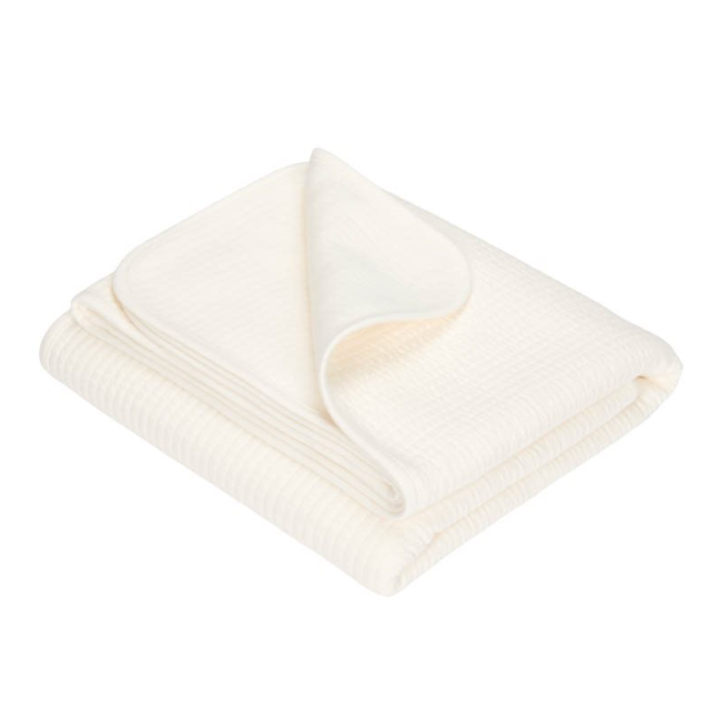 Bassinet summer blanket Pure Soft White