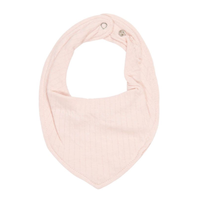 Bandana bib Pure Soft Pink