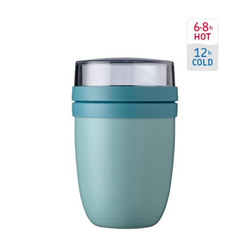 Insulated Lunch Pot Ellipse - Nordic Green