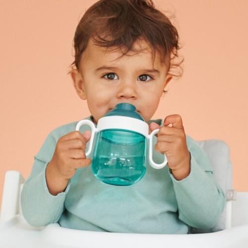 Leakproof sippy cup Mepal Mio 200 ml - Deep Turquoise