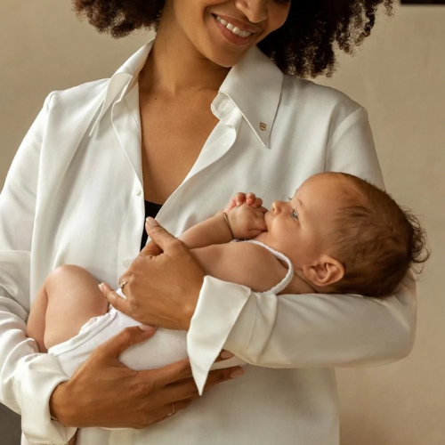 Tina maternity and nursing shirt