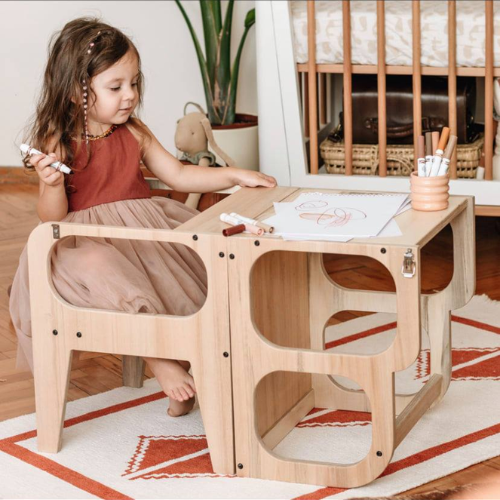 3-in-1 Learning Tower, Natural