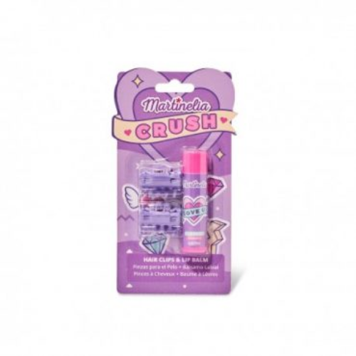 Crush Hair Clips &  Lip Balm 11101