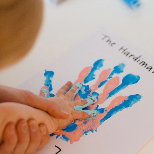 Family Handprint Frame