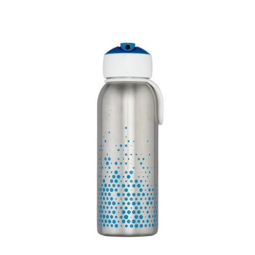 Insulated bottle flip-up Campus 350 ml - Blue
