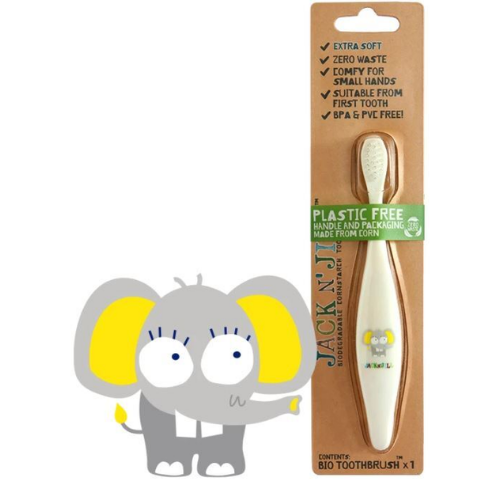 Jack N' Jill Bio Toothbrush, Elephant