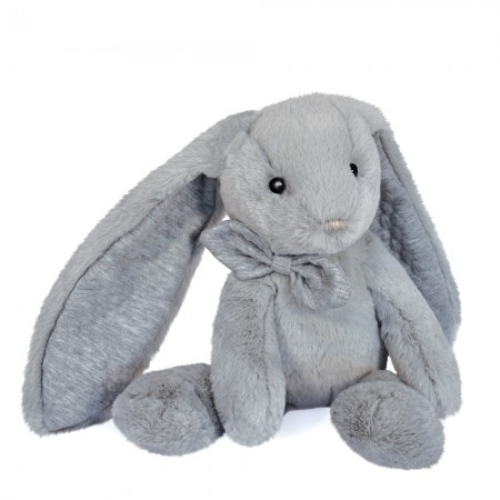 Grey Preppy Chic Bunny 30cm