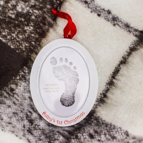 Babyprints photo ornament