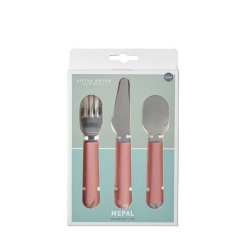 Children's cutlery set Flowers & Butterflies